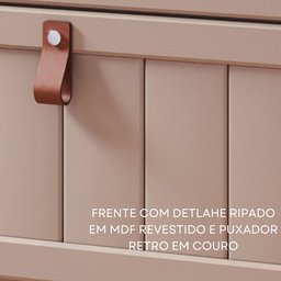 Gabinete Suspenso para Banheiro com Cuba Ketlyn Espresso Móveis - 5