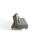 Ver imagem 7 de Sofá Cama 3 Lugares em Suede Tokio Yescasa