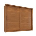 Ver imagem 2 de Guarda Roupa Casal Essencial 2 Portas de Correr 6 Gavetas Yescasa Marrom/Cinamomo