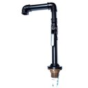 Ver imagem 5 de Torneira Design Industrial Clássica PVC 3/4" Registro de Esfera - Preto