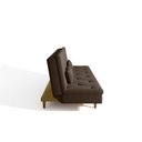 Ver imagem 7 de Sofá Cama 3 Lugares em Suede Tokio Yescasa