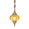 Lustre De Mosaico Turco Autêntico - Mix Amarelo BA79589 - 1