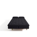Ver imagem 6 de Sofá Cama 3 Lugares em Suede Tokio Yescasa