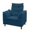 Poltrona de Amamentação Manoella Luxo Bellamado:azul Marinho - 1