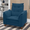 Ver imagem 4 de Poltrona de Amamentação Manoella Luxo Bellamado:azul Marinho