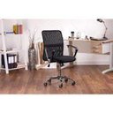 Ver imagem 3 de Kit 2 Cadeira de Escritorio Diretor Tela Mesh Comfort Preto