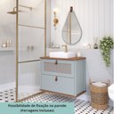 Ver imagem 7 de Gabinete para Banheiro com Cuba Mily Espresso Móveis