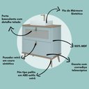 Ver imagem 6 de Gabinete para Banheiro com Cuba Mily Espresso Móveis