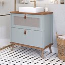 Ver imagem 1 de Gabinete para Banheiro com Cuba Mily Espresso Móveis