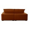 Sofa Retratil Reclinavel 2 Lugares 1,90m Atlantis Veludo Laranjado Lansofbr Lansof Brasil - 6