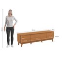 Ver imagem 5 de Rack Kappesberg 3 Portas Canela 180cm