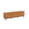 Rack Kappesberg 3 Portas Canela 180cm - 3