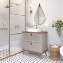 Ver imagem 5 de Gabinete para Banheiro com Cuba Mily Espresso Móveis