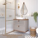 Ver imagem 7 de Gabinete para Banheiro com Cuba Mily Espresso Móveis