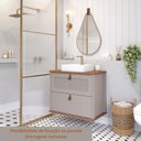 Ver imagem 7 de Gabinete para Banheiro com Cuba Mily Espresso Móveis