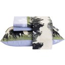 Ver imagem 1 de Jogo de Lençol Encatare King 4 Peças Estampado 100% Algodão Percal 200 Fios - Texas Cavalo