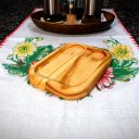 Ver imagem 3 de Kit Bandeja de Madeira 12cm x 17cm- Modelo RG Tamanho Nº6 Cozinha:1