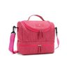 Bolsa Térmica Lancheira para Alimentos Marmitas e Líquidos Multiuso Unissex Rosa - 2