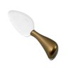 Kit 3 Peças Queijo Faca Espátula Frios Dourado Luxo Bugatti - 3