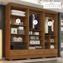 Ver imagem 2 de Closet Modulado 3 Peças 3 Gavetas Smart Versatile Espresso Móveis Bege/Cinamomo