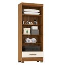 Ver mais imagens de Closet Modulado 3 Peças 3 Gavetas Smart Versatile Espresso Móveis Bege/Cinamomo/Off White