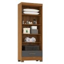 Ver mais imagens de Closet Modulado 3 Peças 3 Gavetas Smart Versatile Espresso Móveis Bege/Cinamomo/Chumbo