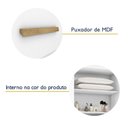 Ver imagem 7 de Closet Modulado 2 Peças 2 Gavetas Smart Versatile Espresso Móveis Branco