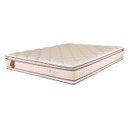 Ver imagem 1 de Colchão King Size 193x203x30 Bali Prorelax Molas Ensacadas Pillow Top Duplo - Bege