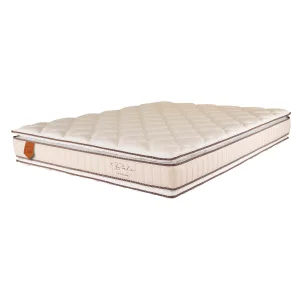 Colchão King Size 193x203x30 Bali Prorelax Molas Ensacadas Pillow Top Duplo - Bege