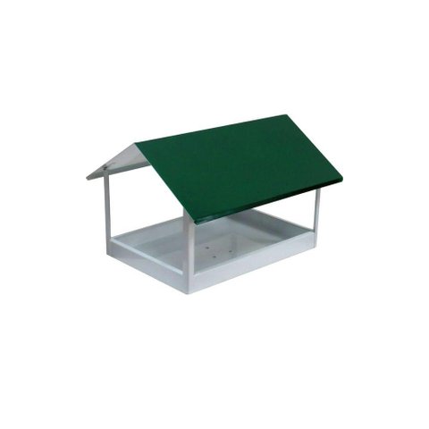 Comedouro Tratador Pendurado para Pássaros N03 40x28x25cm
