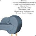 Ver imagem 2 de Divã Recamier Melissa Linho Lado Esquerdo