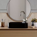 Ver imagem 2 de Kit Cuba Ro36 Cross com Torneira Luxo e Válvula Metal com Sifão e Flexível