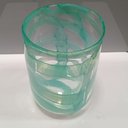 Ver imagem 2 de Vaso Decorativo Enfeite Casa Vidro 22x16x16cm Verde
