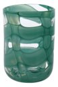 Ver imagem 1 de Vaso Decorativo Enfeite Casa Vidro 22x16x16cm Verde