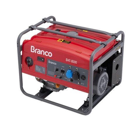 Gerador a Gasolina B4T-8500 110/220V Branco