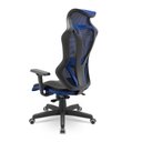 Ver imagem 3 de Cadeira Plaxmetal Gamer Vizon Dz Encosto Tela Azul Mecanismo Relax System