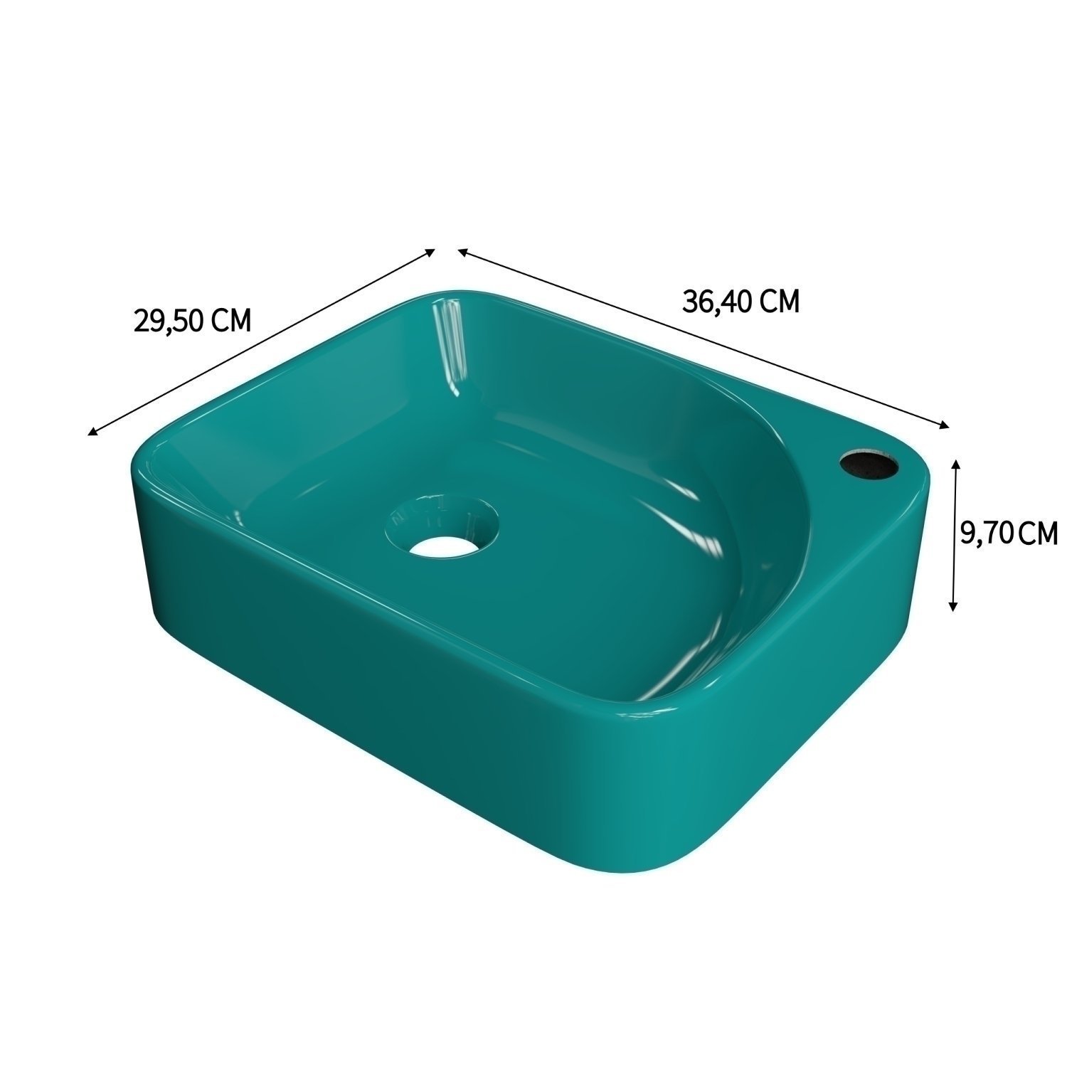Kit Cuba Ro36 Cross com Torneira Luxo e Válvula Click com Sifão e Flexível - 4