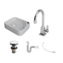Ver imagem 3 de Kit Cuba Ro36 Cross com Torneira Luxo e Válvula Click com Sifão e Flexível