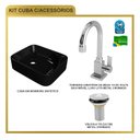 Ver mais imagens de Kit Cuba Ro36 Cross com Torneira Luxo e Válvula Metal