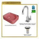 Ver mais imagens de Kit Cuba Ro36 Cross com Torneira Luxo e Válvula Metal