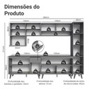 Ver imagem 4 de Armário de Cozinha Completa 280 Cm Nice Madesa 03
