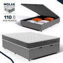 Ver imagem 5 de Cama Box Baú Casal com Colchão de Molas Ensacadas Classic Maxx 138x188x62cm