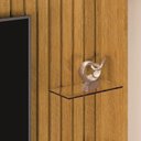 Ver imagem 6 de Estante Home Ripado Absoluto para Tv até 65 Polegadas -2 Portas e Nicho com Leds -rodizio -carmolar: