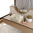 Ver imagem 1 de Kit Cuba Ro36 Cross com Torneira Luxo e Válvula Botão