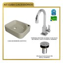 Ver mais imagens de Kit Cuba Ro36 Cross com Torneira Luxo e Válvula Botão
