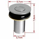 Ver imagem 7 de Kit Cuba Ro36 Cross com Torneira Luxo e Válvula Botão