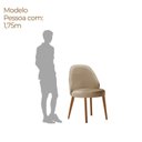 Ver imagem 6 de Conjunto para Sala de Jantar com 8 Cadeiras Ester Marrom/Turim/Imbuia
