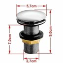 Ver imagem 7 de Kit Cuba Ro36 Cross com Torneira Luxo e Válvula Click