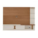 Ver imagem 4 de Painel para Tv até 65 Polegadas Urban 2 Portas com Led Cinamomo/off White - Pnr Móveis