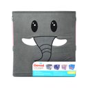 Ver imagem 4 de Caixa Cesto Organizador Dobrável Tnt Cubo 30x30cm Cor:cinza